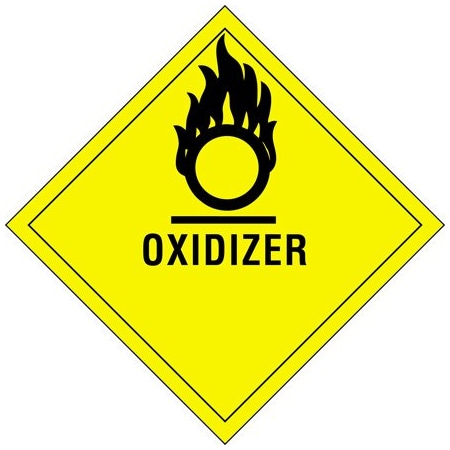 Bsc Preferred 4 x 4'' - ''Oxidizer - 5.1'' Labels BUY00025394